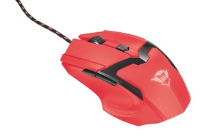 Мишка, Trust GXT 101-SR Gaming USB Червона