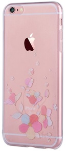 Чохол Devia for iPhone 6 Plus/6S Plus - Crystal Soft Case Belis Pink