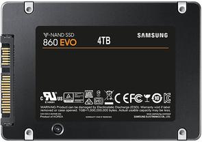 Твердотільний накопичувач Samsung 860 Evo 4TB MZ-76E4T0BW