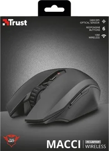 Миша Trust GXT 115 Macci Black (22417)