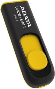 Флешка USB A-Data UV128 64GB AUV128-64G-RBY Black/Yellow