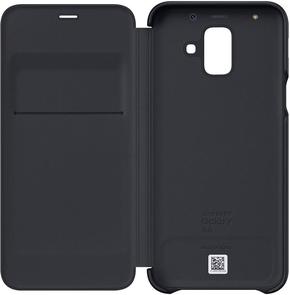 for Samsung A6 2018/A600 - Wallet Cover Black