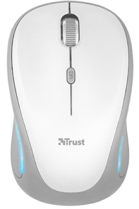 Миша Trust Yvi FX Wireless White (22335)