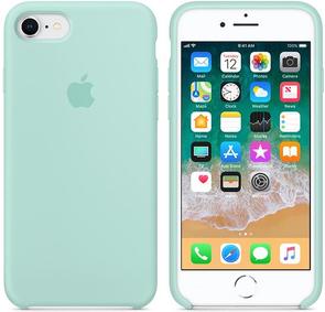 for iPhone 7/8 - Silicone Case Marine Green