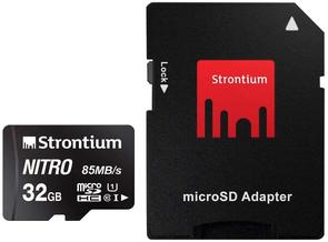 Карта пам'яті STRONTIUM Nitro Micro SDHC 32GB SRN32GTFU1QA