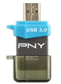 Флешка USB PNY OTG Duo-Link OU3 64GB FDI64GOTGOU3G-EF