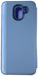 for Samsung J6 2018 - MIRROR View cover Sky Blue