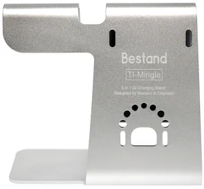 Фото: Док-станція Bestand Wireless Charge iPhone plus iWatch Silver № 6 | KTC