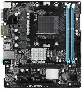 Материнська плата AsRock 760GM-HDV