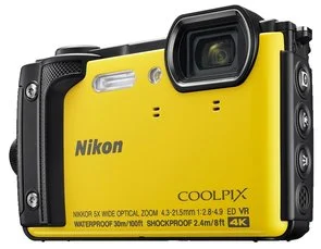 Фото: Компактна фотокамера Nikon Coolpix W300 Yellow (VQA072E1) № 4 | KTC