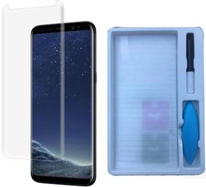 Захисне скло PowerPlant for Samsung Galaxy S9 (рідкий клей + УФ лампа)