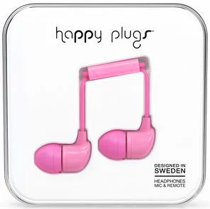 Фото: Навушники Happy Plugs Headphones In-Ear Pink (7717) № 2 | KTC