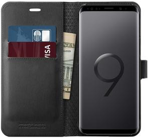 Чохол-книжка Spigen для Samsung Galaxy S9 - Wallet S Black