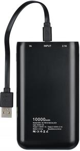 Батарея універсальна 2E Power Bank 10000mAh 2xUSB Black (2E-PB1018A-BLACK)