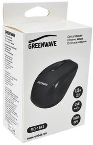 Миша GREENWAVE MO-1641 Black (R0015247)