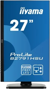 Фото: Монітор iiyama B2791HSU-B1 Black - 27" TN+Film / 1920×1080 / 60 Гц / Pivot / HAS № 2 | KTC