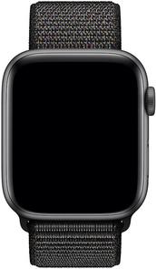 Ремінець Apple Sport Loop for Apple Watch 44mm Black (MTM72)