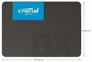 Фото: SSD-накопичувач Crucial BX500 SATA III 500GB (CT500BX500SSD1) № 3 | KTC