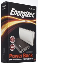 Батарея універсальна ENERGIZER UE18000 18000mAh White (UE18000 (W))