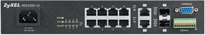 Switch, 8 ports, Zyxel MES3500-10, 8x10/100Mbps + 2SFPx10/100/1000Mbp