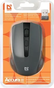Фото: Миша Defender Accura MM-935 Grey (52936) № 3 | KTC