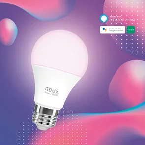 Фото: Смарт-лампа Nous Smart WiFi Bulb P3 RGBW № 3 | KTC
