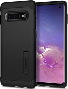 Чохол-накладка Spigen для Samsung Galaxy S10 - Slim Armor Black