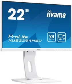 Фото: Монітор iiyama ProLite XUB2294HSU-W1 White - 21.5" VA / 1920×1080 / 75 Гц / Pivot / HAS № 3 | KTC