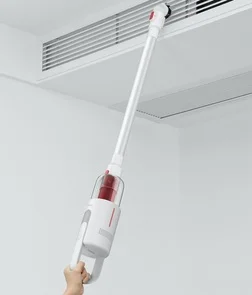 Фото: Ручний бездротовий пилосос DEERMA Cordless Vacuum Cleaner VC20S White № 4 | KTC