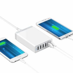 Зарядний пристрій Anker PowerPort 6 V3 60W White (A2123L22)