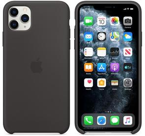 Чохол-накладка Apple для iPhone 11 Pro Max - Silicone Case Black