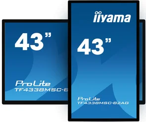 Фото: Монітор iiyama TF4338MSC-B2AG Black - 43" IPS / 1920×1080 / 60 Гц № 2 | KTC