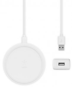 Зарядний пристрій Belkin BOOST UP Wireless Charging Pad 10W White (F7U082VFWHT)