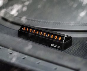 Тимчасова карта паркування Xiaomi BCASE TITA Temporary Parking Card Black