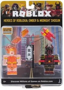 Фото: Ігрова фігурка Jazwares Roblox Game Packs Heroes of Robloxia: Ember & Midnight Shogun W4 № 3 | KTC