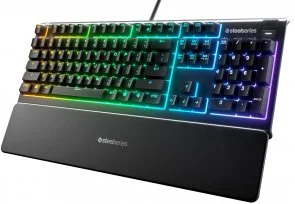 Фото: Клавіатура SteelSeries Apex 3 Black (64795) № 2 | KTC