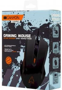 Фото: Миша Canyon Star Raider Black (CND-SGM01RGB) № 3 | KTC