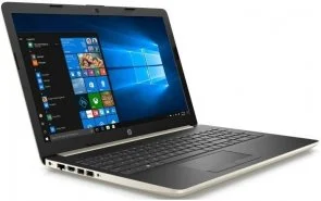 Фото: Ноутбук HP 15-da0187ur 4MV00EA Pale Gold - 15.6" Intel Core i3 / i3-7020U / DDR4 4 ГБ / SATA 3 SSD 128 ГБ / GeForce MX110 № 2 | KTC