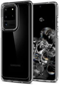 Фото: Чохол Spigen for Samsung Galaxy S20 Ultra - Ultra Hybrid Crystal Clear (ACS00713) № 3 | KTC