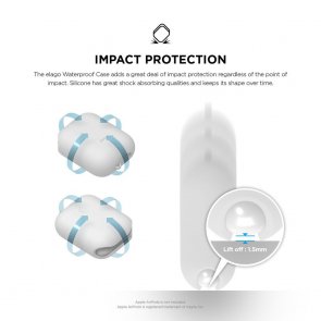 Чохол Elago for Airpods - Waterproof Case White (EAPWF-BA-WH)