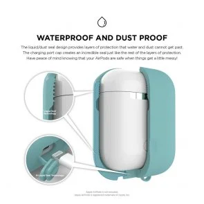 Фото: Чохол Elago for Airpods - Waterproof Case Coral Blue № 4 | KTC