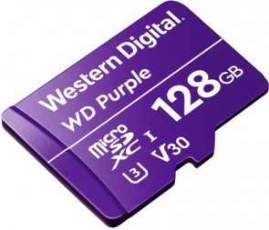 Карта пам'яті Western Digital Purple Micro SDXC 128GB WDD128G1P0A