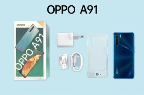 Смартфон OPPO A91 8/128GB Blazing Blue (CPH2001 Blazing Blue)