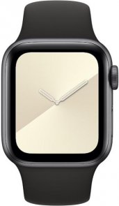 Ремінець HiC for Apple Watch 38mm - Silicone Case Black