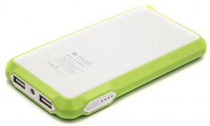 Батарея універсальна PowerPlant PB-SS002 10000mAh Green (PB-SS002G)