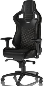 Крісло ігрове NOBLECHAIRS EPIC SERIES Чорне/Золоте