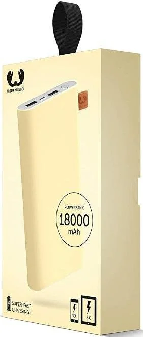 Фото: Батарея універсальна Fresh 'N Rebel V2 18000mAh Buttercup (2PB5500BC) № 4 | KTC