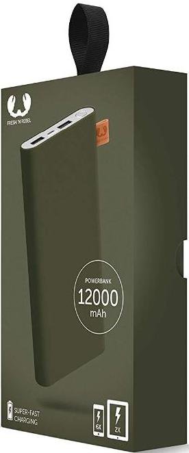  Батарея універсальна Fresh 'N Rebel V2 12000mAh Army (2PB4500AR)