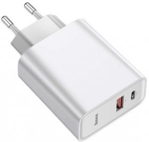 Зарядний пристрій Baseus Speed PPS Quick Charger White (CCFS-C02)