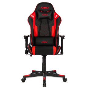 Крісло DXRACER NEX EC/OK134/NR PU Black/Red (EC-O134-NR-K3-303)